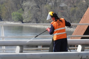 Tájékoztató a Rákóczi híd szombati mosásáról
