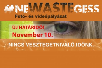 November 10-ig meghosszabbítottuk a Gyermekrajz- és Szépírói pályázat, valamint Fotó- és videópályázat beadási határidejét